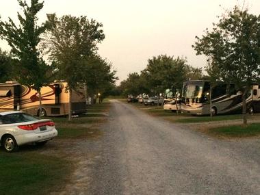 Enjoy the quiet setting of the Wills Creek RV Park