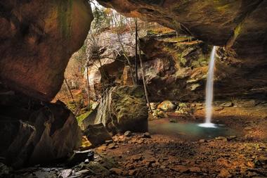 Pam's Grotto Falls