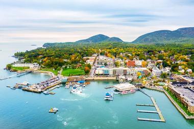 Most romantic town beach in Maine: Bar Harbor