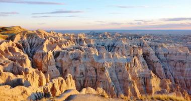 Badlands National Park in South Dakota, USA