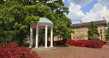 Historic Well, UNC Chapel Hill in North Carolina