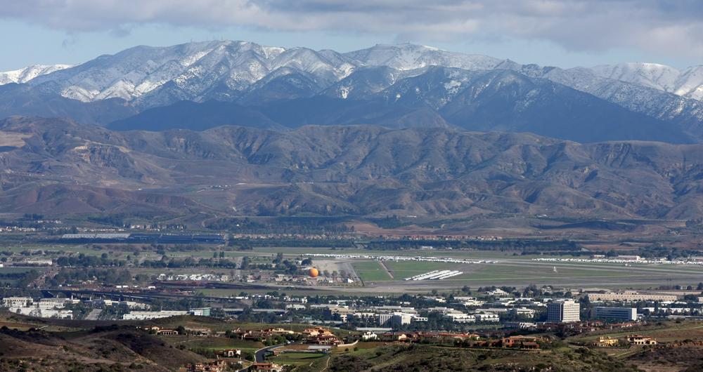 Irvine aerial view