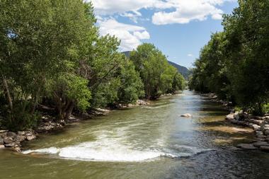 Go fishing in the Arkansas Headwaters Recreation Area