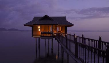 Overwater Villas on Pangkor Laut Island