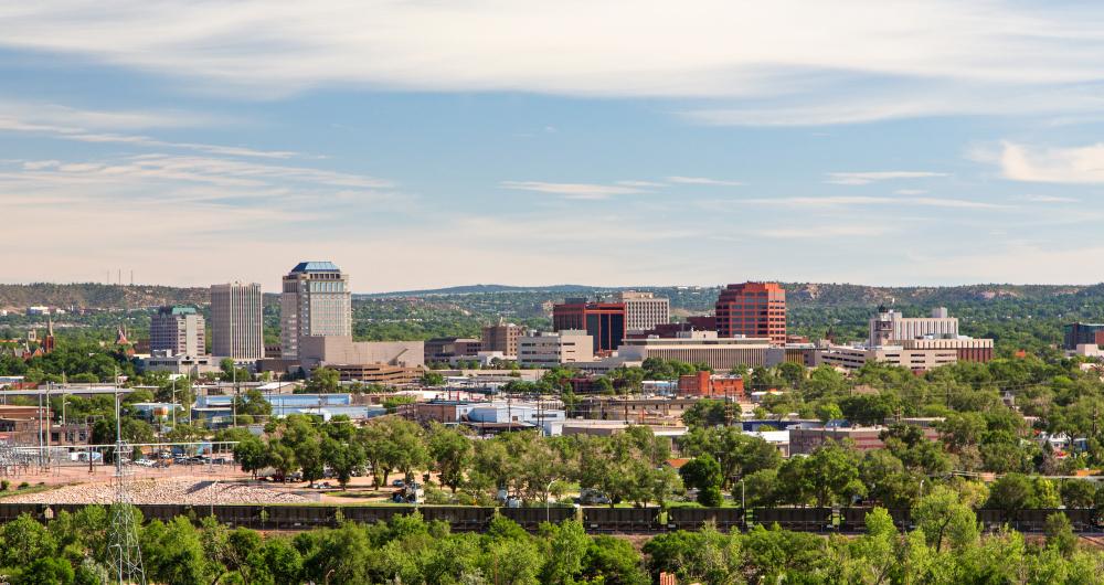 Colorado Springs, CO Elevation