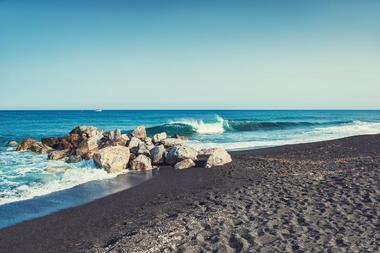 Perissa Beach, Greece