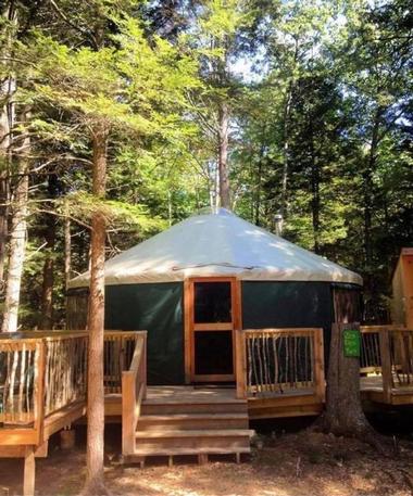 Maine Forest Yurts