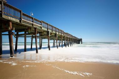 Stroll along the 3-mile Boardwalk in Virginia Beach