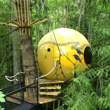 Free Spirit Spheres, Vancouver Island, Canada