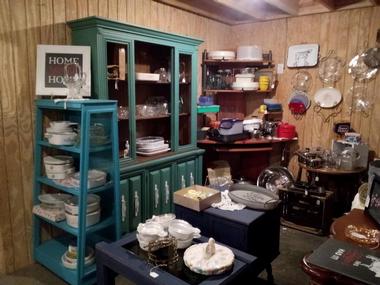 Shop for one-of-a-kind antiques at Highway Pickers Antique Mall