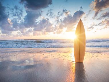 Sandy Beach Surfing