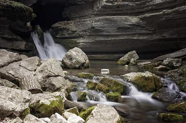 Explore the beauty of the Ozarks at the Blanchard Springs Recreation Area