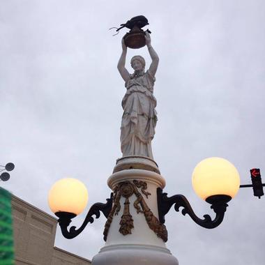 Visit the Boll Weevil Monument