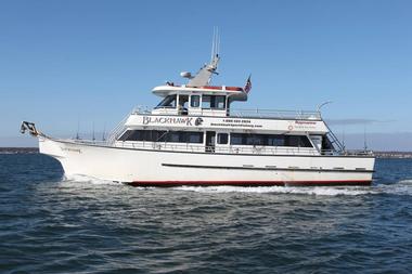 Go on a sunset cruise aboard the Black Hawk Fishing Boat